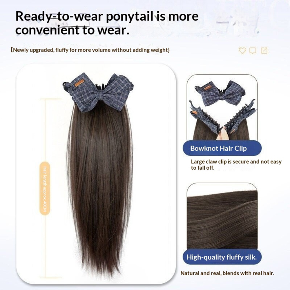 16 Inch Bow Decor Ponytail Syn - Event Suppliers 评论和价格