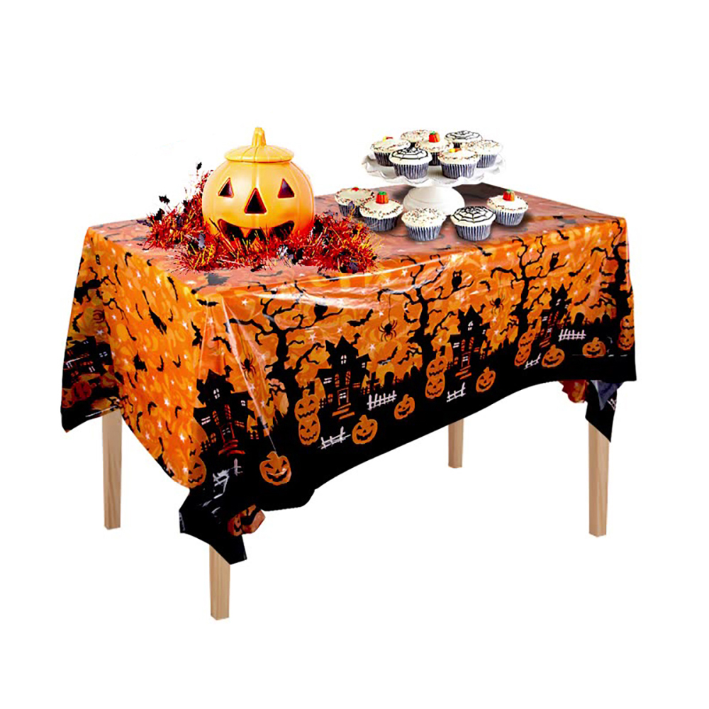 Halloween Decoration Tableclot - Table Cloth Disposable 评论和价格
