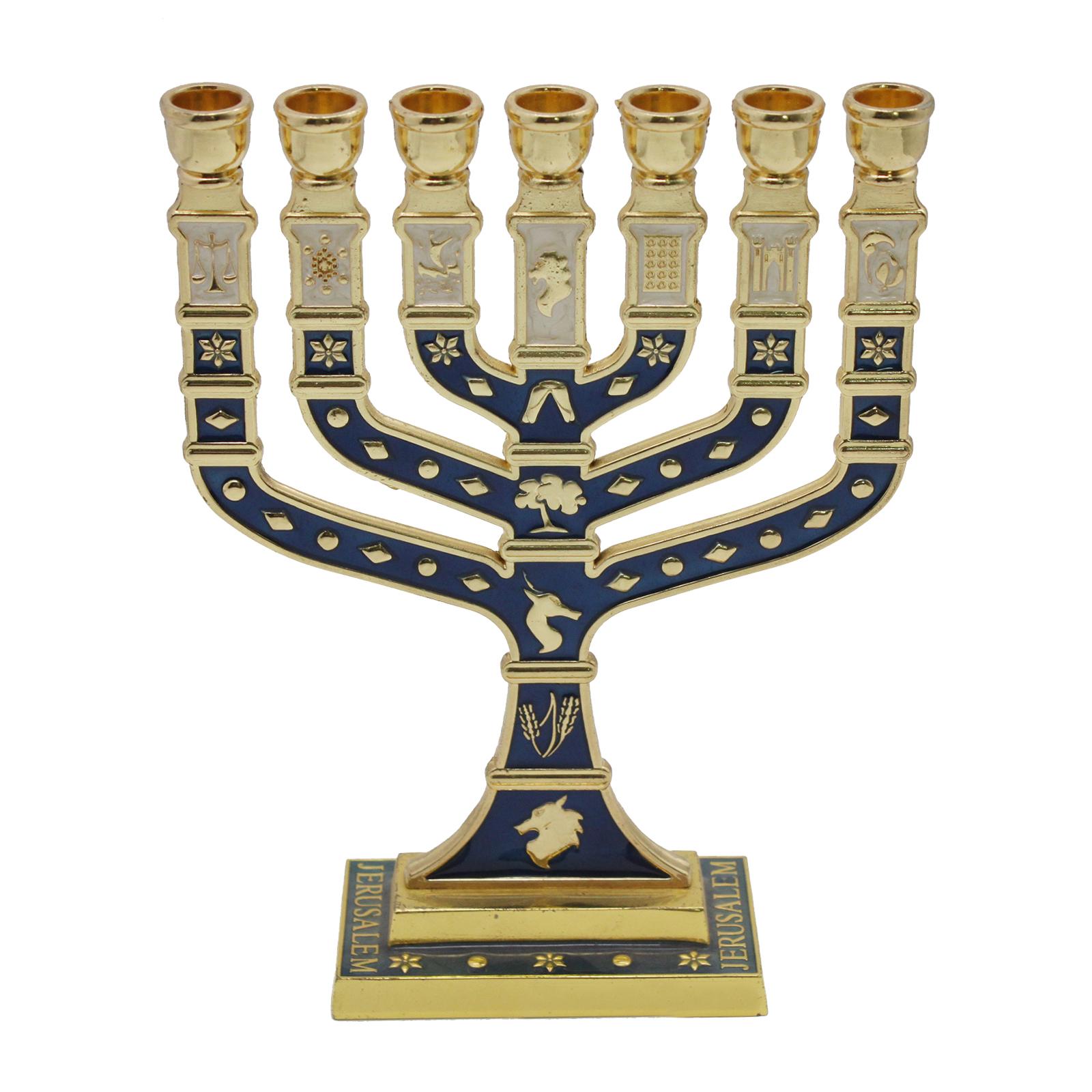 Menorah Candelabrum Table Cent - Centerpiece Stick 评论和价格