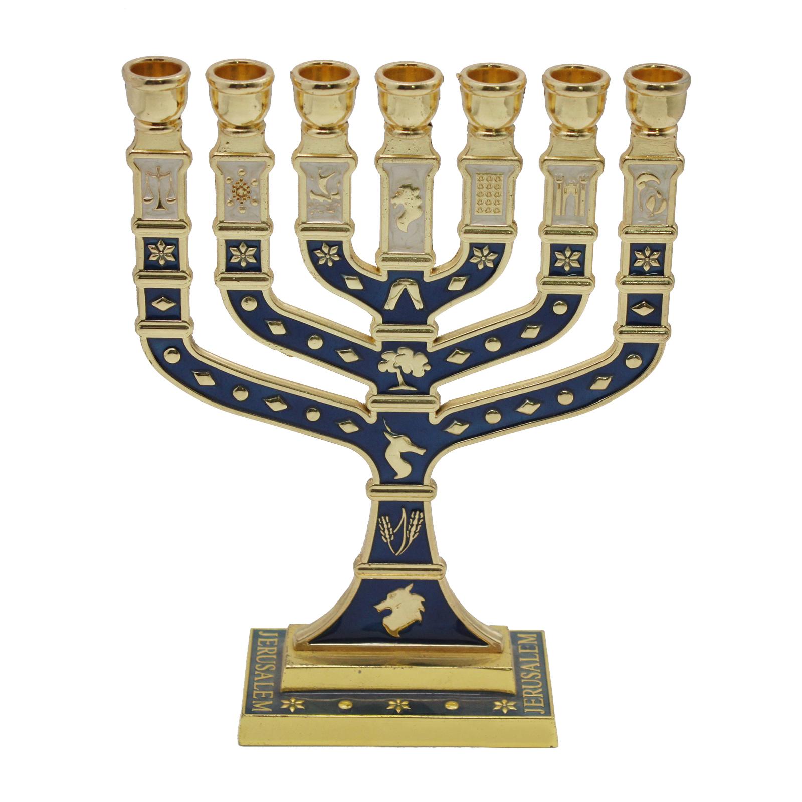Menorah Candelabrum Table Cent - Centerpiece Stick 评论和价格