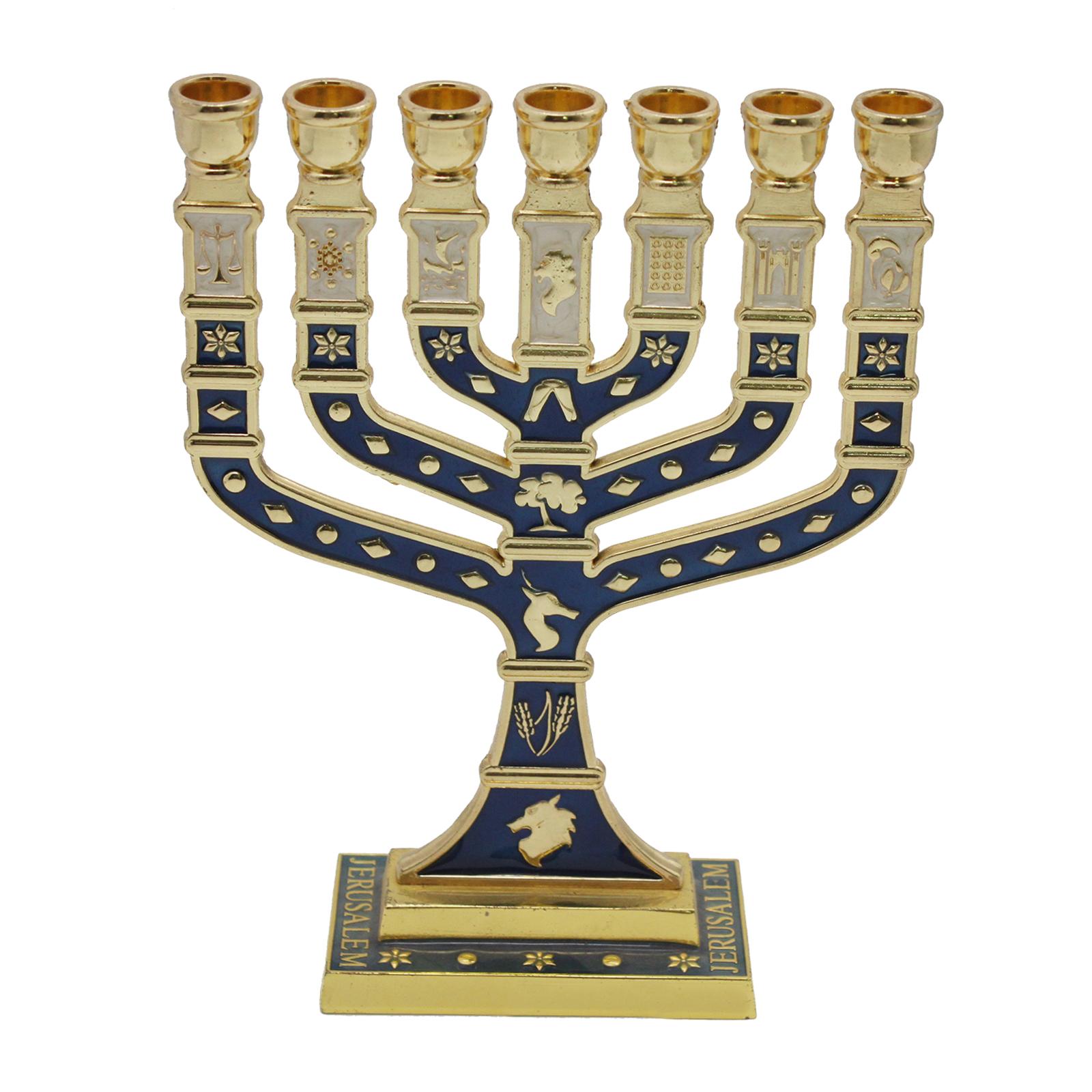 Menorah Candelabrum Table Cent - Centerpiece Stick 评论和价格