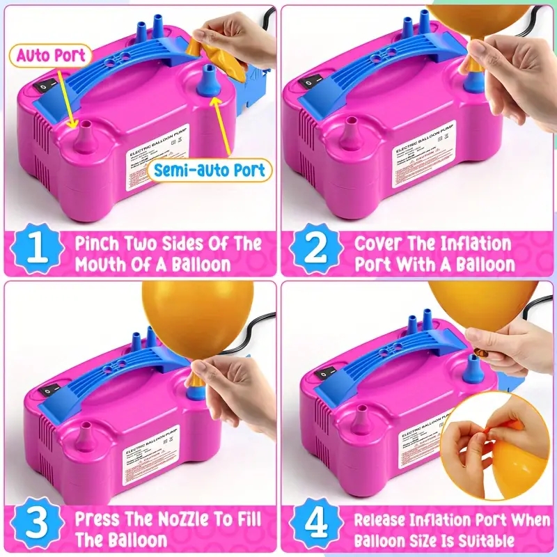 1pc, Balloon Inflatable Electr - Balloon Pump Hand 评论和价格