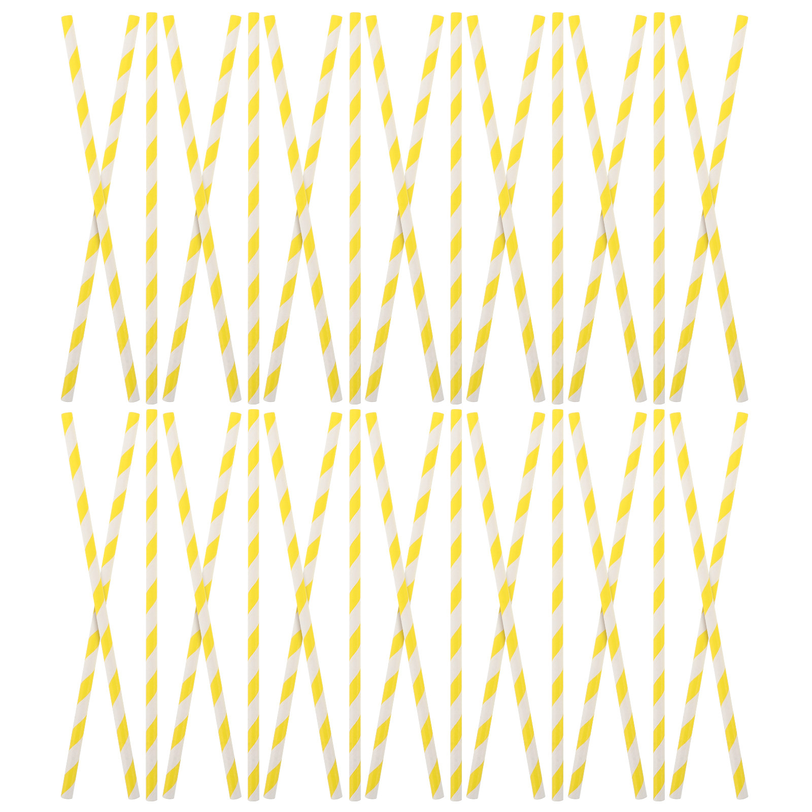 100Pcs Party Decorative Paper  - Paper Straw Color 评论和价格