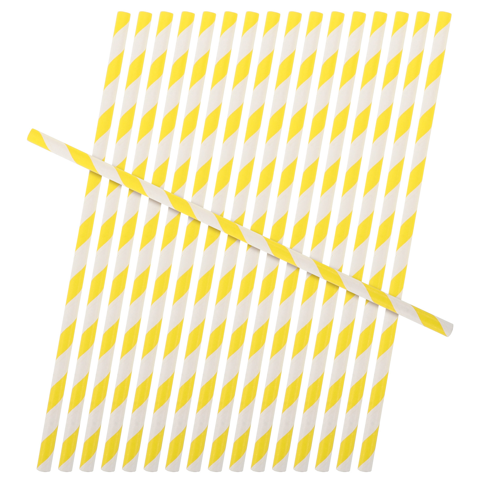 100Pcs Party Decorative Paper  - Paper Straw Color 评论和价格