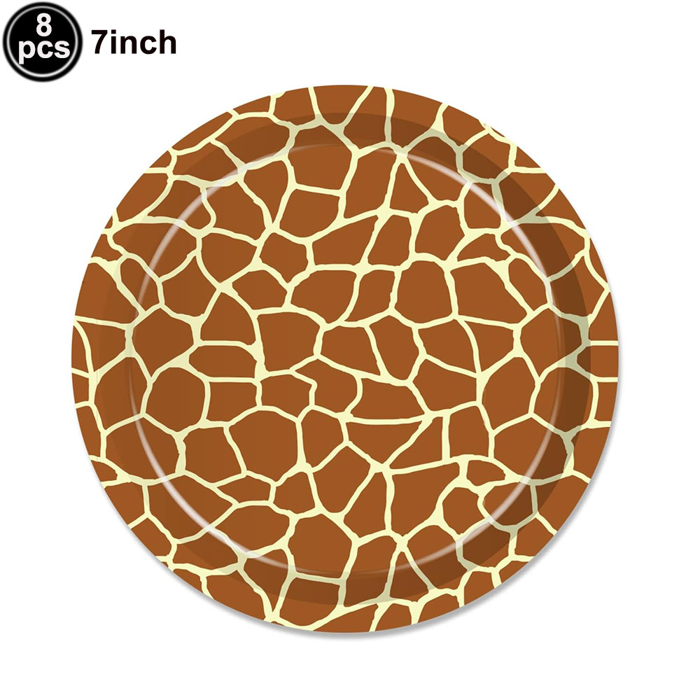Giraffe Themed Party Supplies  - Table Cloth Disposable 评论和价格