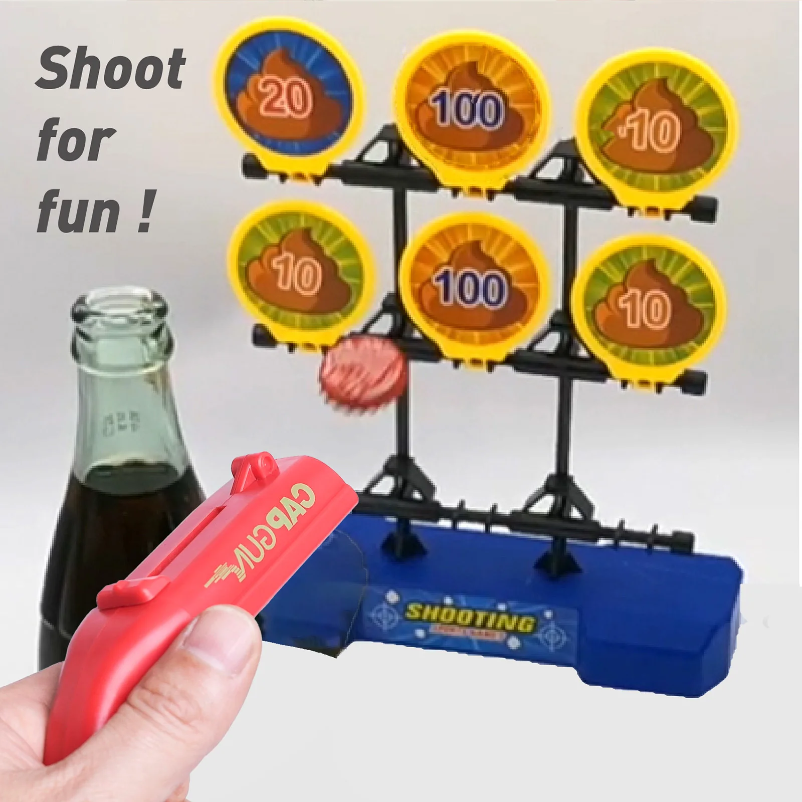 3PC Cap Gun Shooting Bottle Op - Event Launch Party 评论和价格