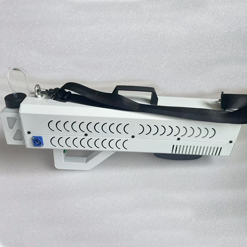 New RGB Handheld Smoke Jet Gun - Event Party Dj 评论和价格